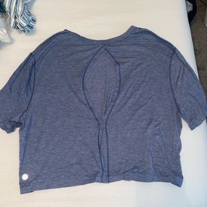 Lululemon crop top tee